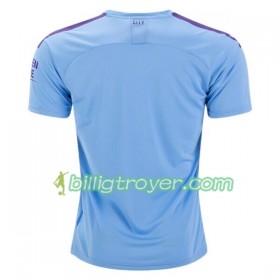 Billige Fotballdrakter Manchester City Hjemmedraktsett 2019/20 Kortermet